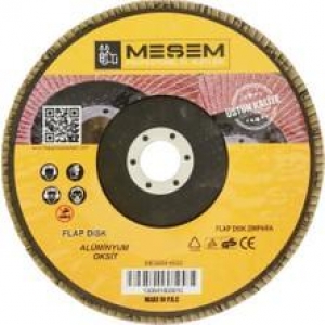 MEŞEM 226 FLAP DİSK ZIMPARA ZİRKONYUM 115 MM 80 KUM