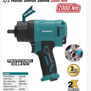 TRİCRAFT 7161 HAVALI SOMUN SÖKME 1/2 2000NM