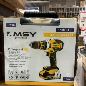 MSY 7116 AKÜLÜ MATKAP 21V(KÖMÜRSÜZ)