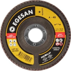 *EGESAN FLAP DİSK ZIMPARA 115MM NK40 KUM