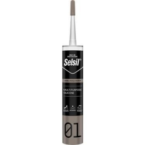*SELSİL SİLİKON SİYAH 280 GR 16032